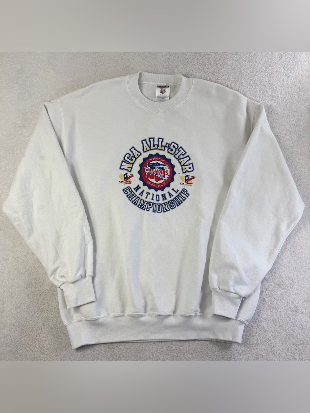 Vintage 2003 NCA All-Star Nationals Cheerleading Sweatshirt Large